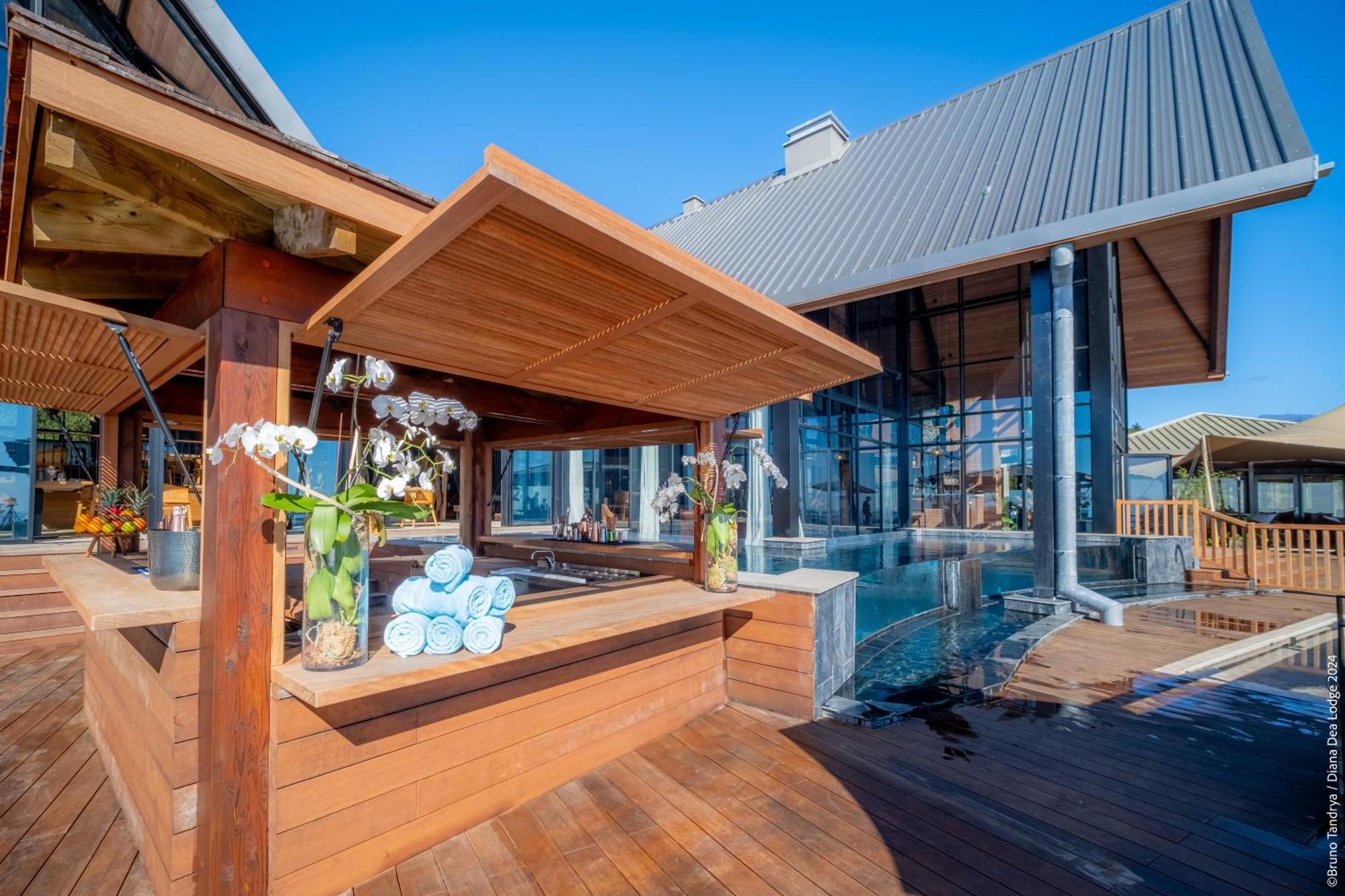 Diana Dea Lodge Sainte Anne Exterior foto